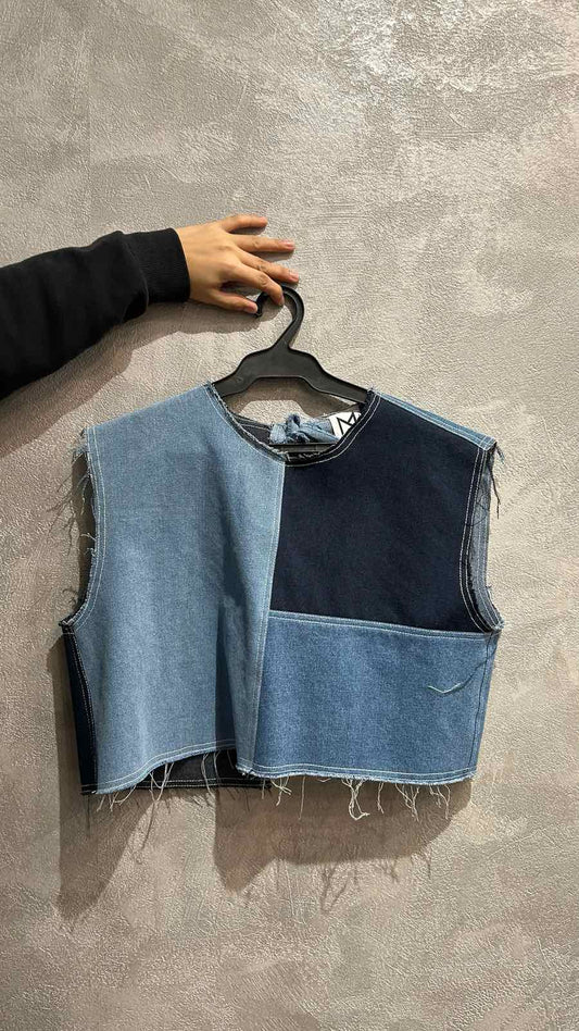 Boxy Denim Top 2