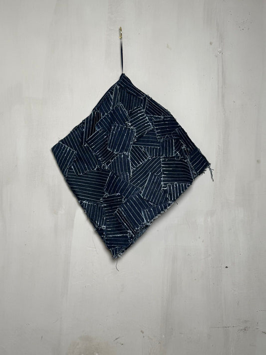 Topstitched Skirt