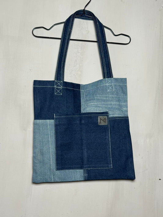 Parisukat Denim Tote