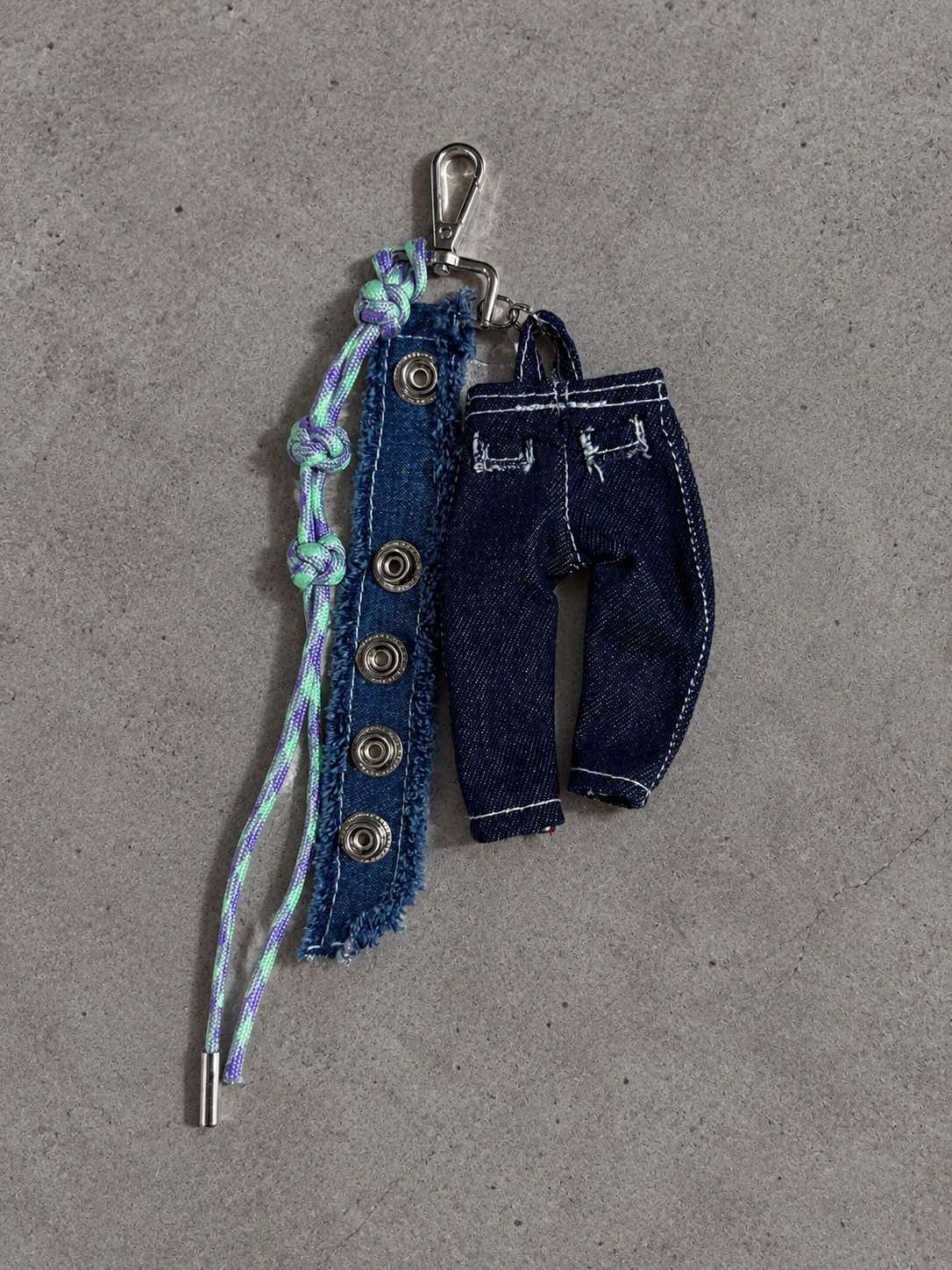 Denim Doll Charm